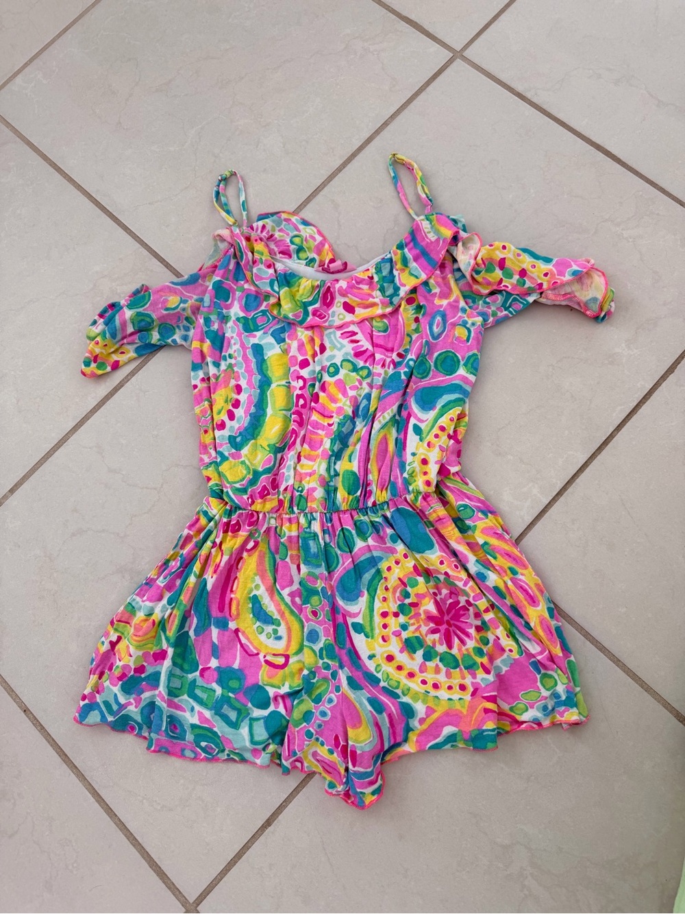 Lilly Pulitzer Come Out Of Your Shell Romper